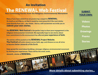 Invitation to the RENEWAL Web Festival